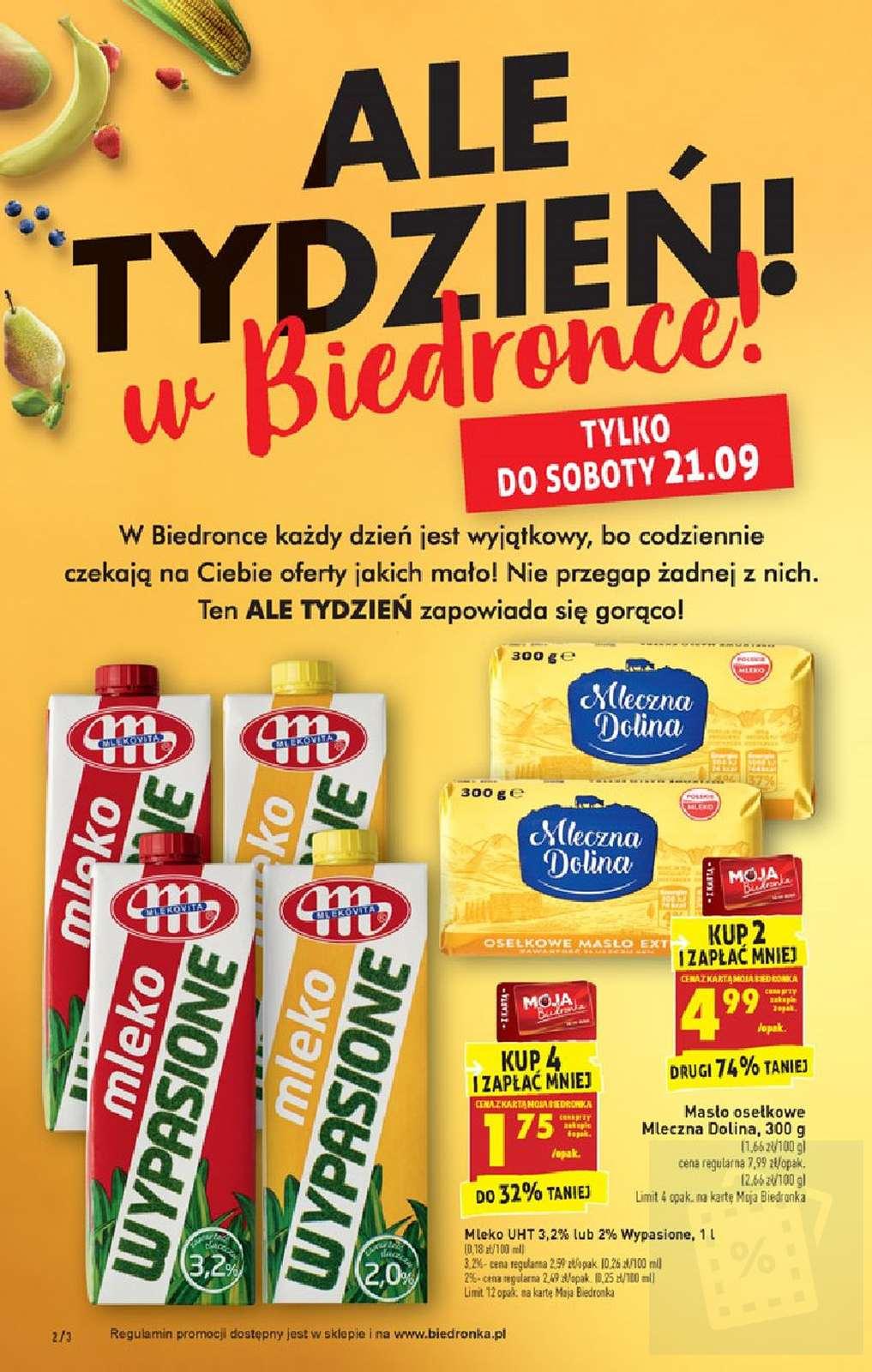 Gazetka promocyjna Biedronka str. 2