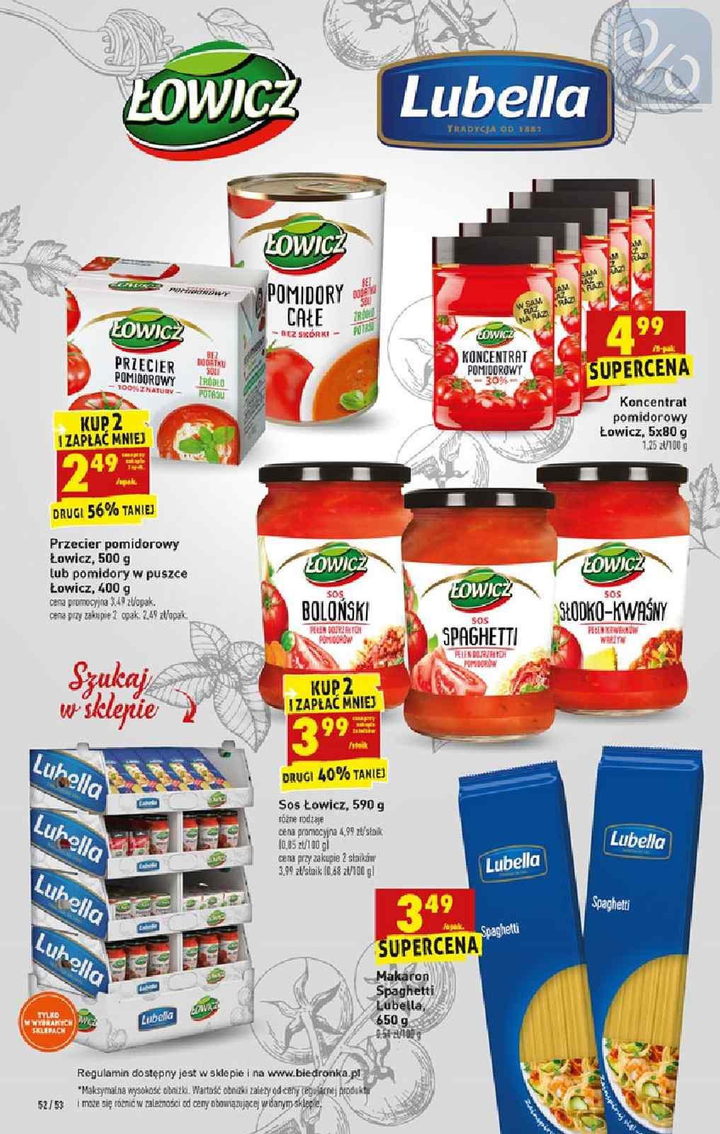 Gazetka promocyjna Biedronka str. 52