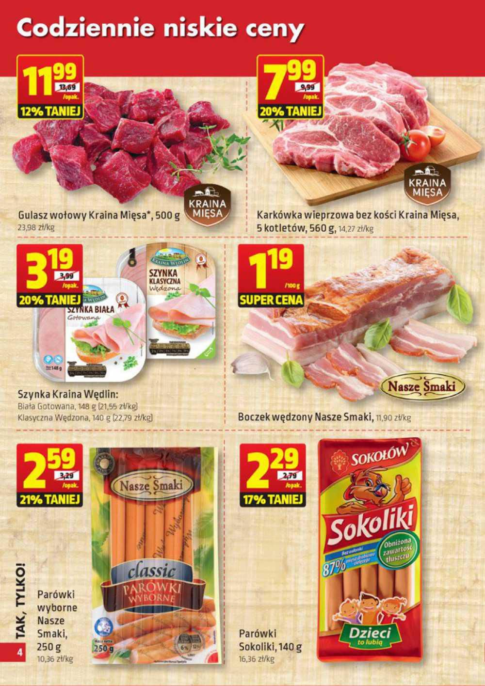 Gazetka promocyjna Biedronka str. 4