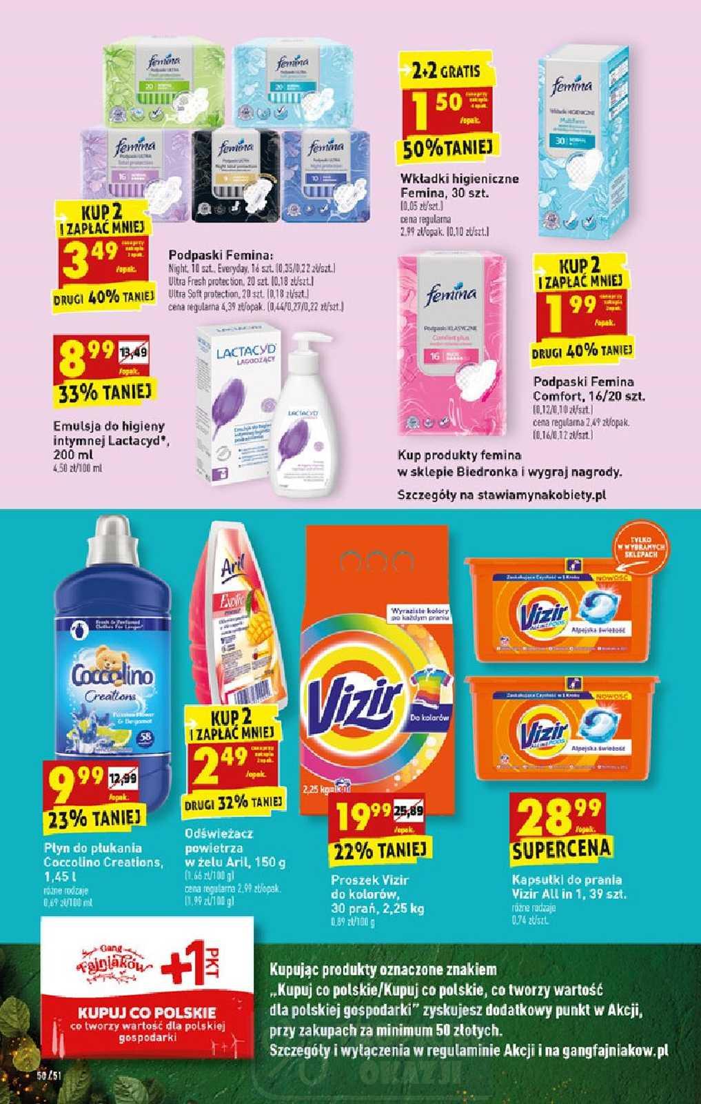 Gazetka promocyjna Biedronka str. 50