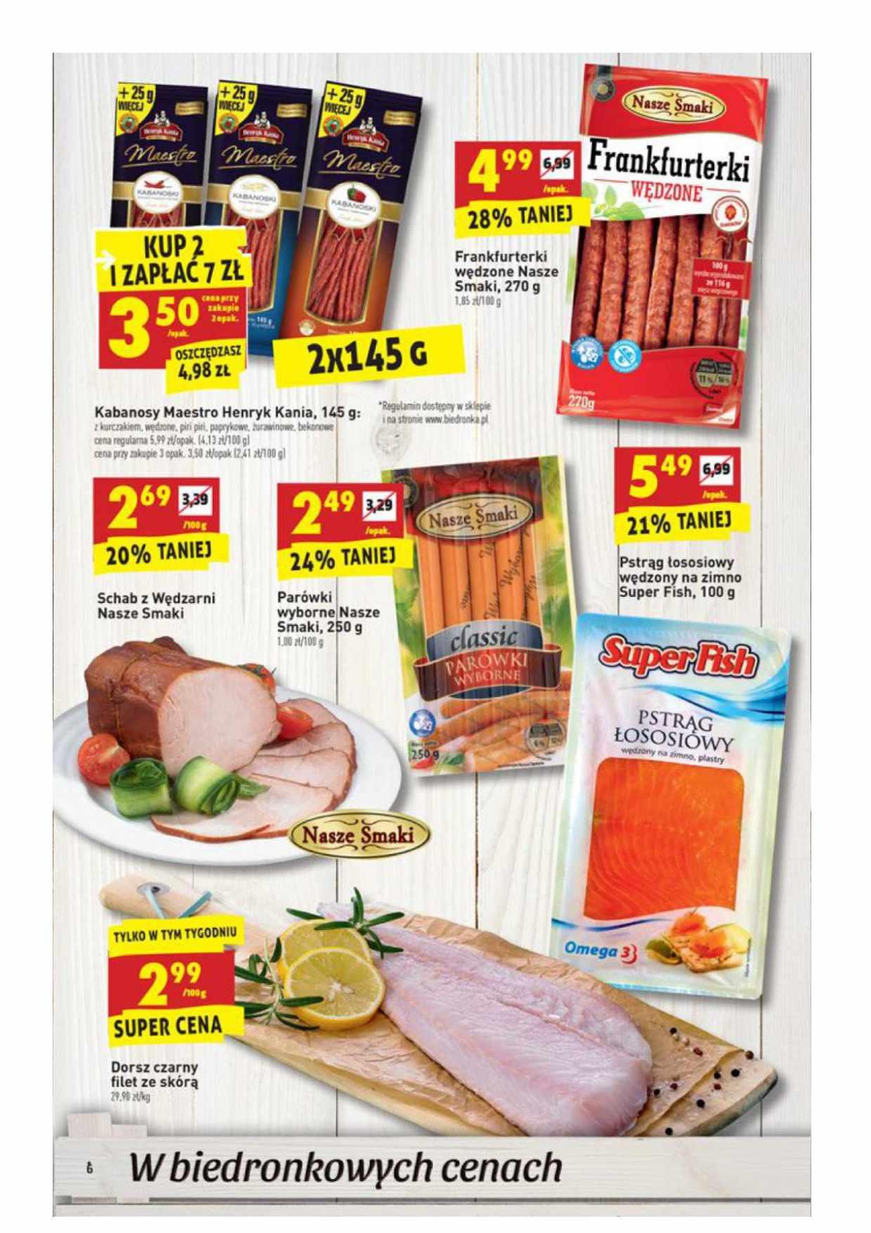 Gazetka promocyjna Biedronka str. 6
