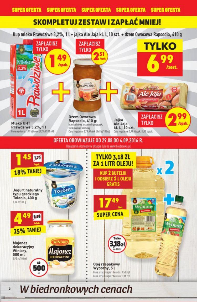 Gazetka promocyjna Biedronka str. 2