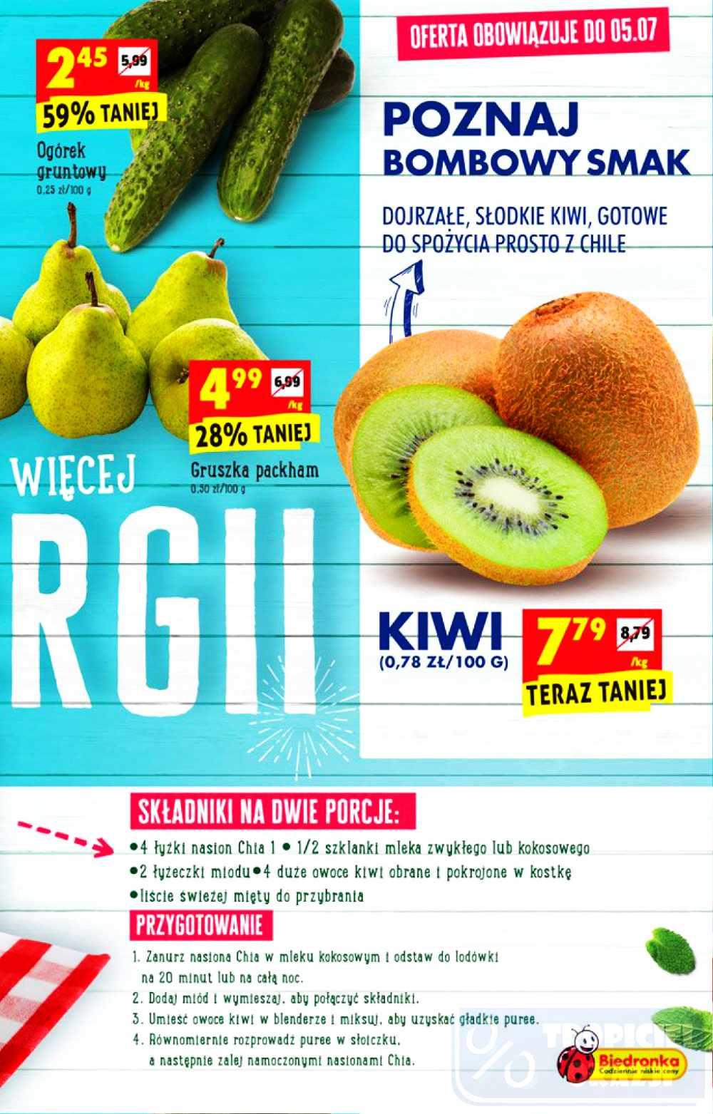 Gazetka promocyjna Biedronka str. 3