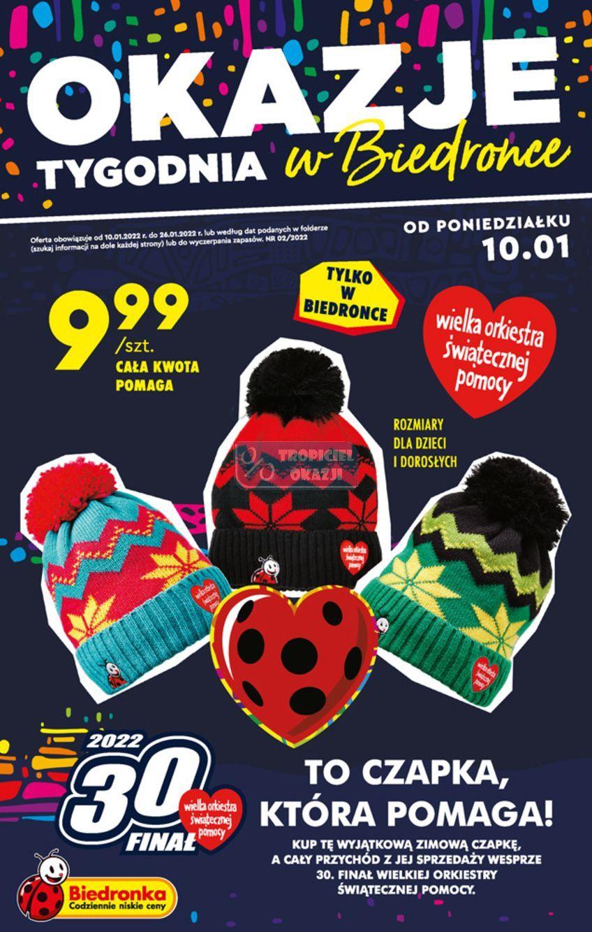 Gazetka promocyjna Biedronka str. 1