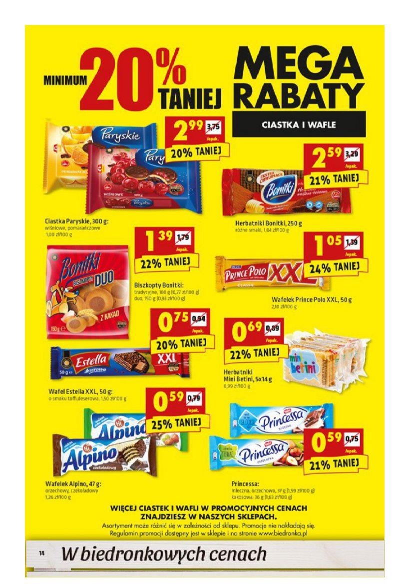Gazetka promocyjna Biedronka str. 14