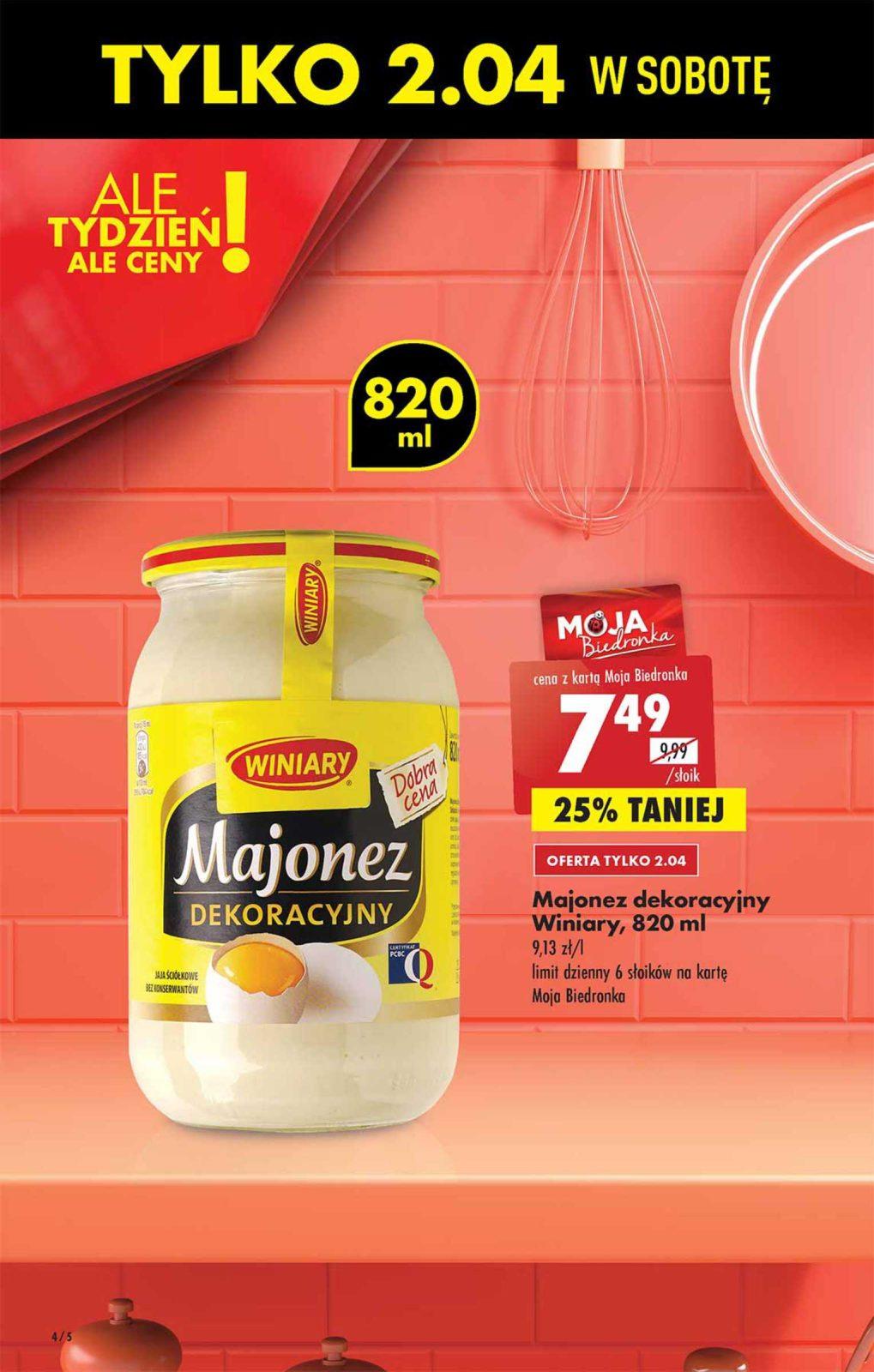 Gazetka promocyjna Biedronka str. 4