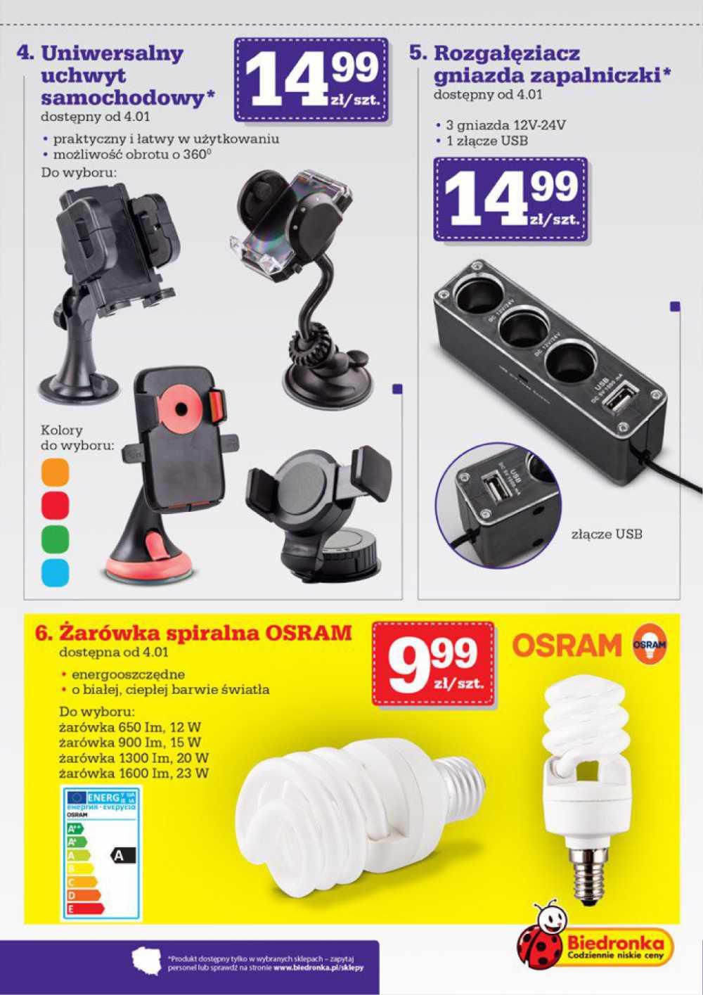 Gazetka promocyjna Biedronka str. 7