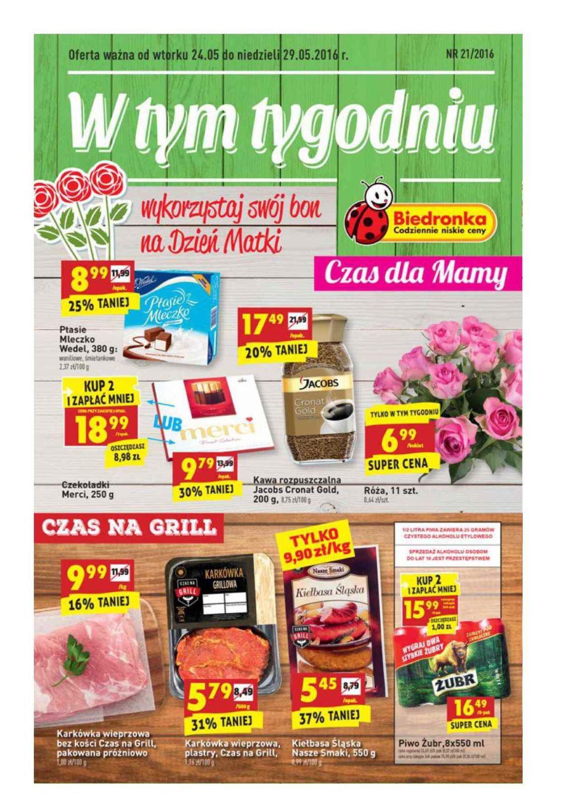 Gazetka promocyjna Biedronka str. 1