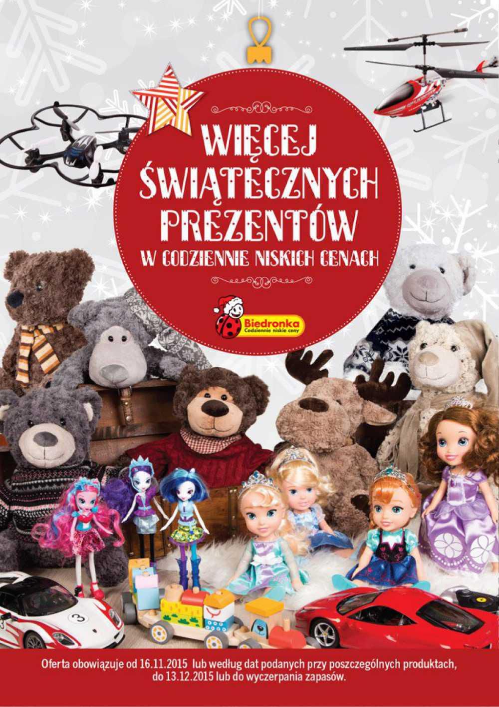 Gazetka promocyjna Biedronka str. 1