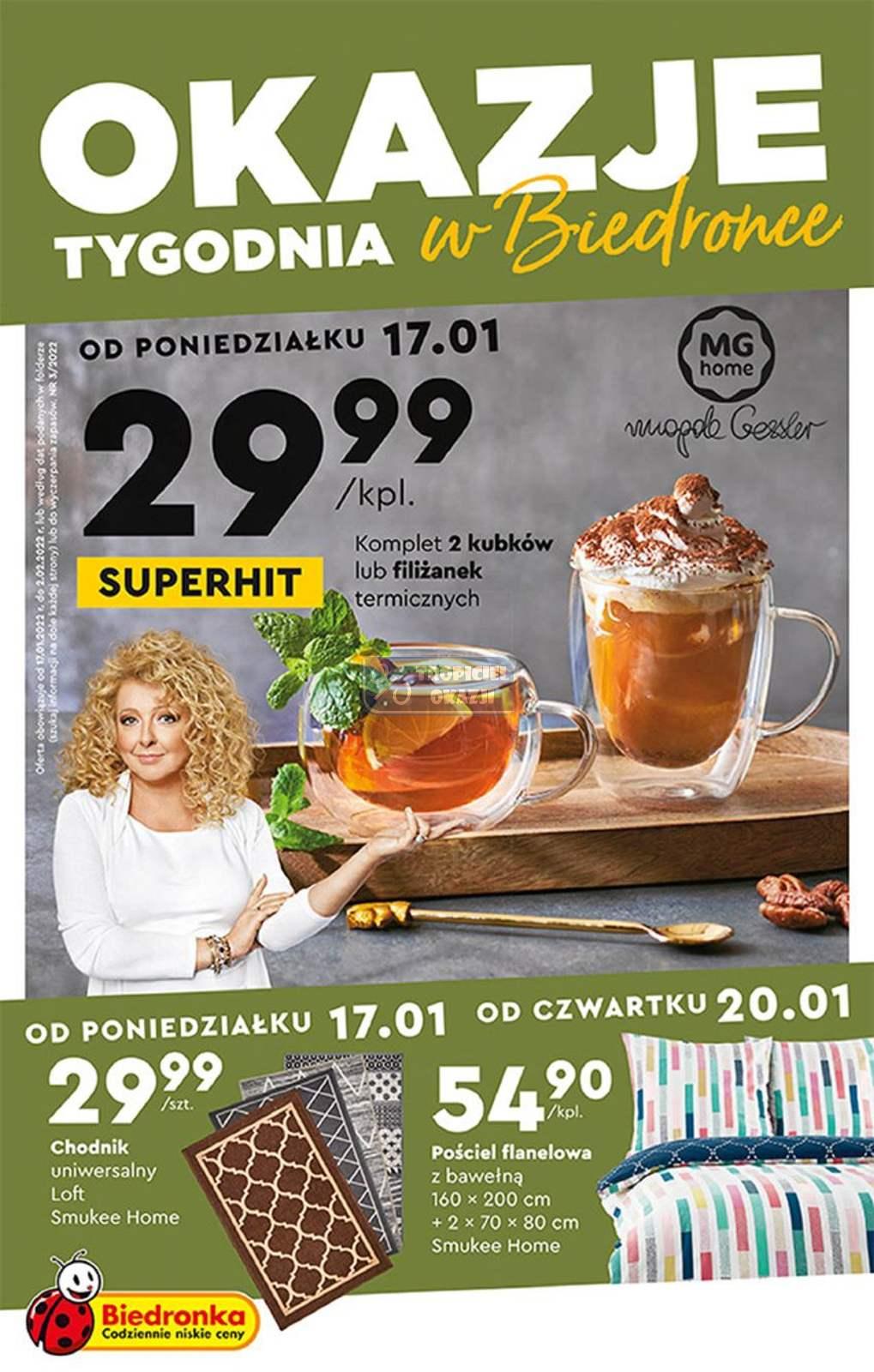 Gazetka promocyjna Biedronka str. 1