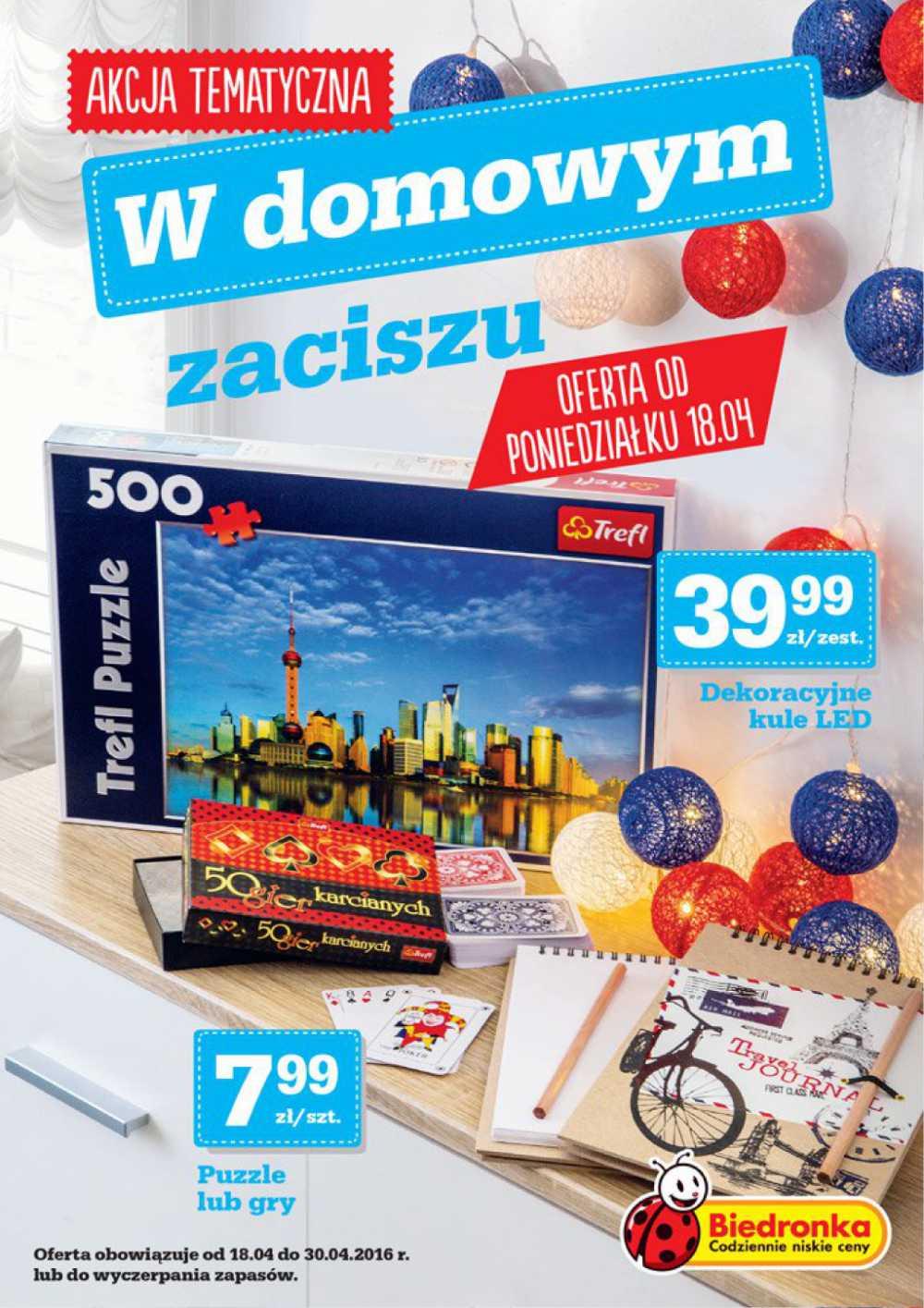 Gazetka promocyjna Biedronka str. 1