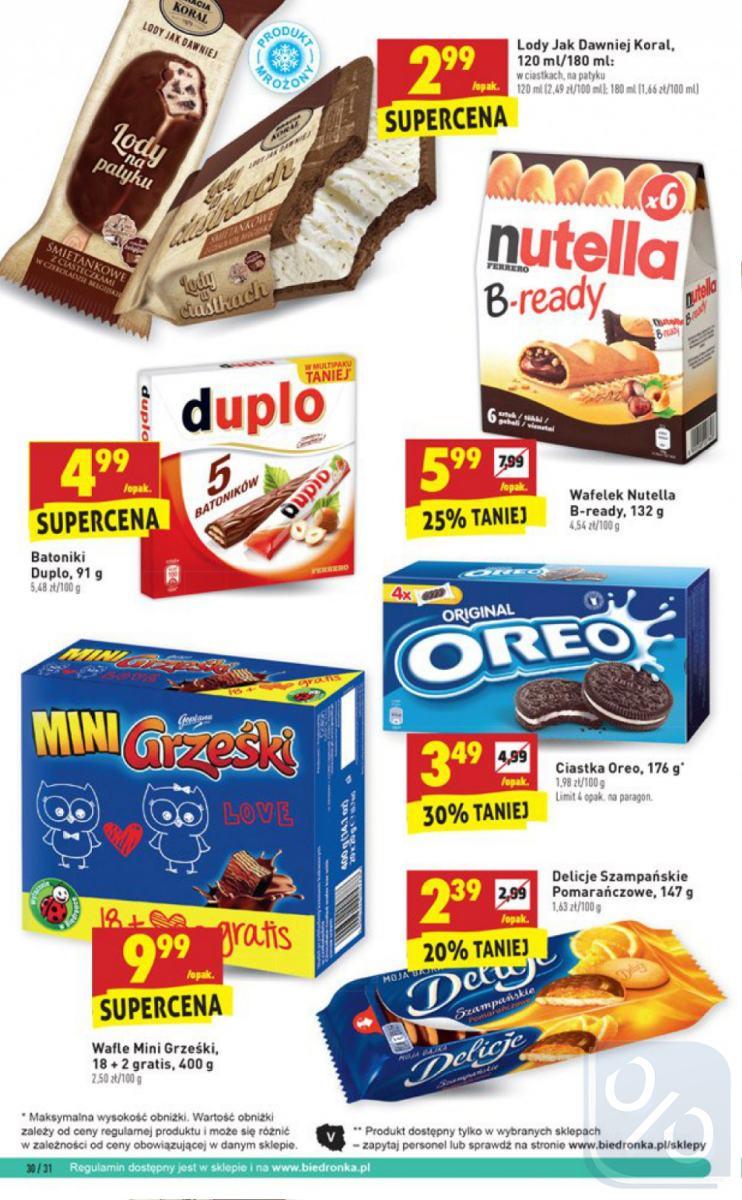 Gazetka promocyjna Biedronka str. 30