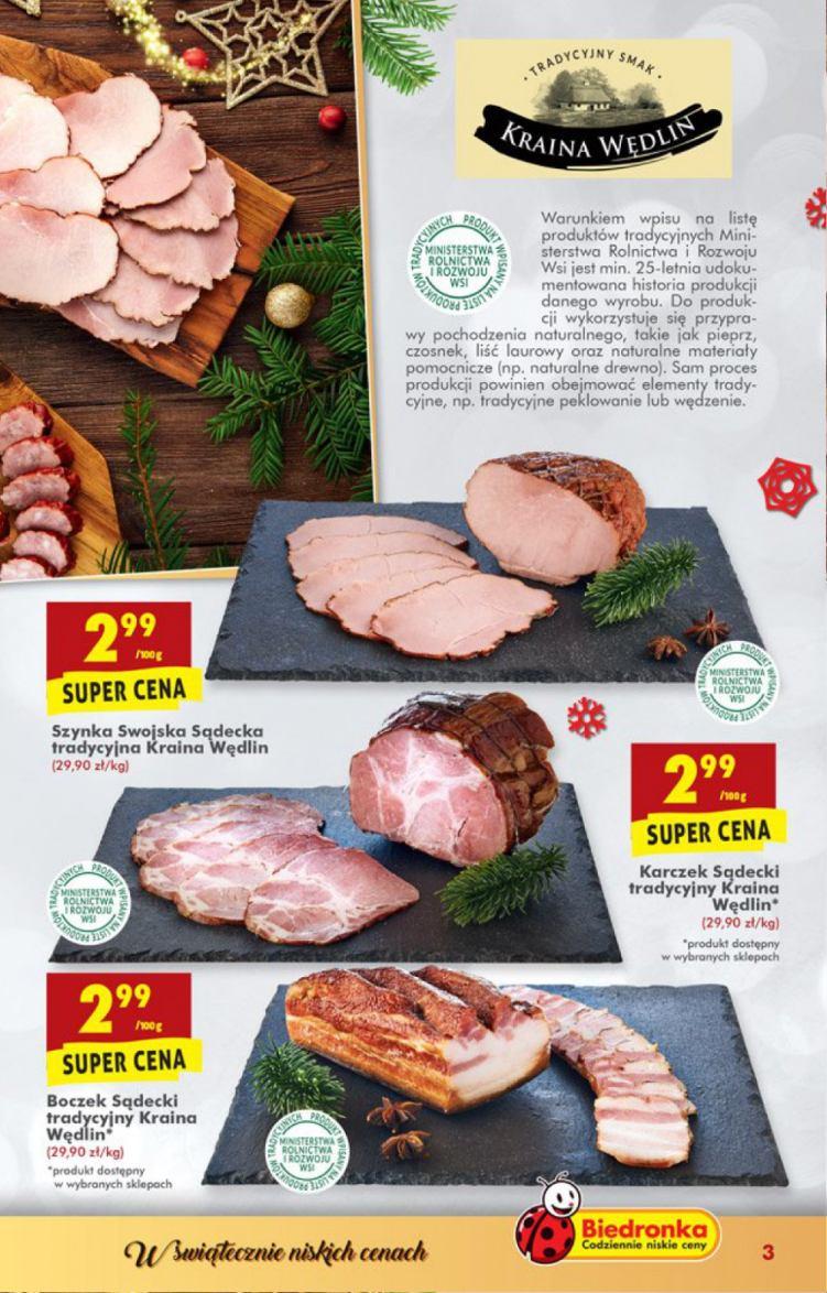 Gazetka promocyjna Biedronka str. 3