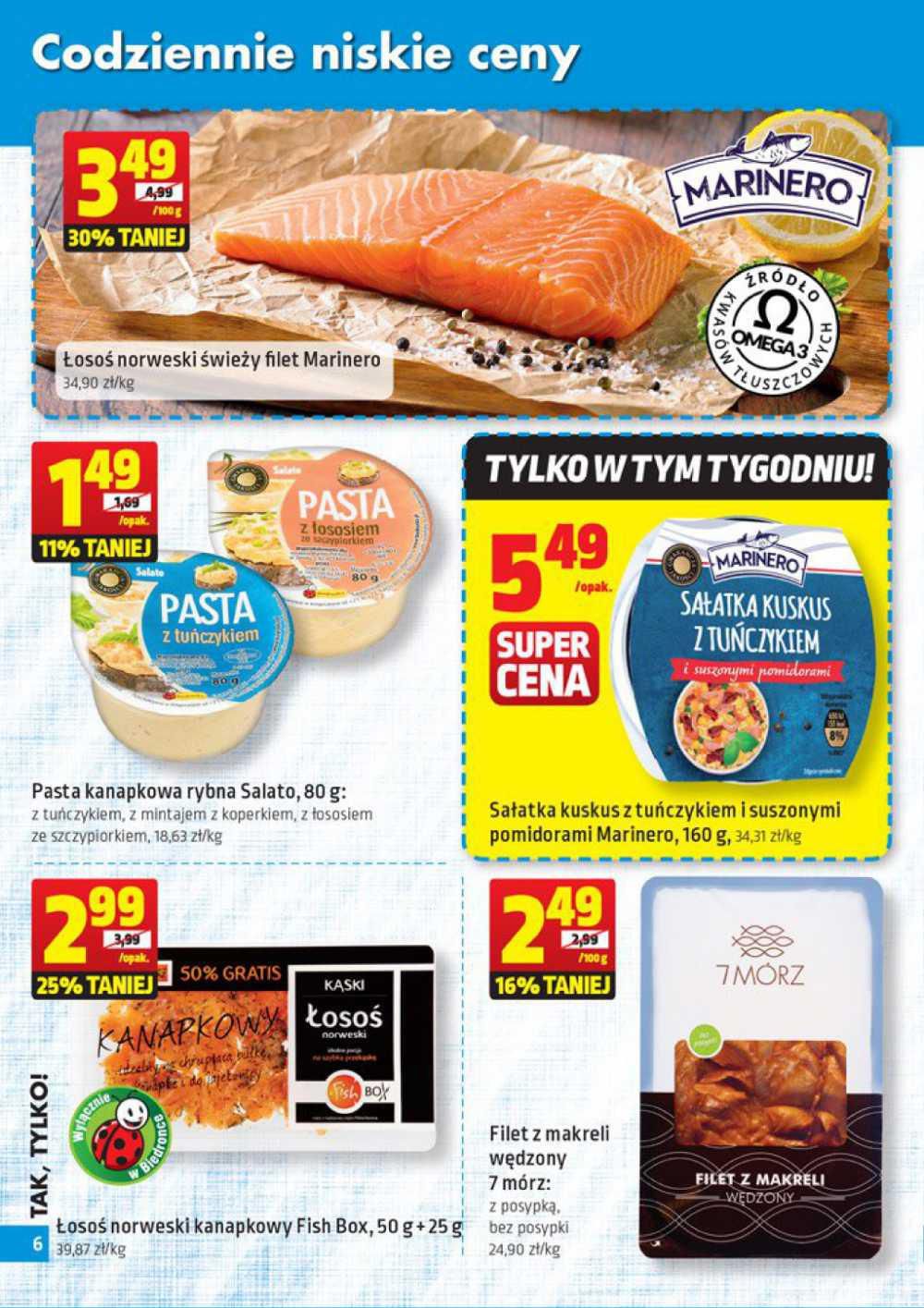 Gazetka promocyjna Biedronka str. 6