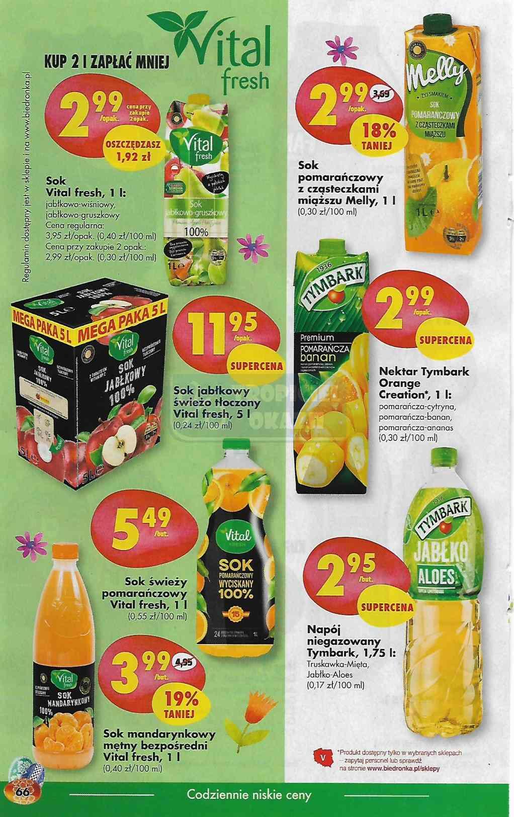 Gazetka promocyjna Biedronka str. 66