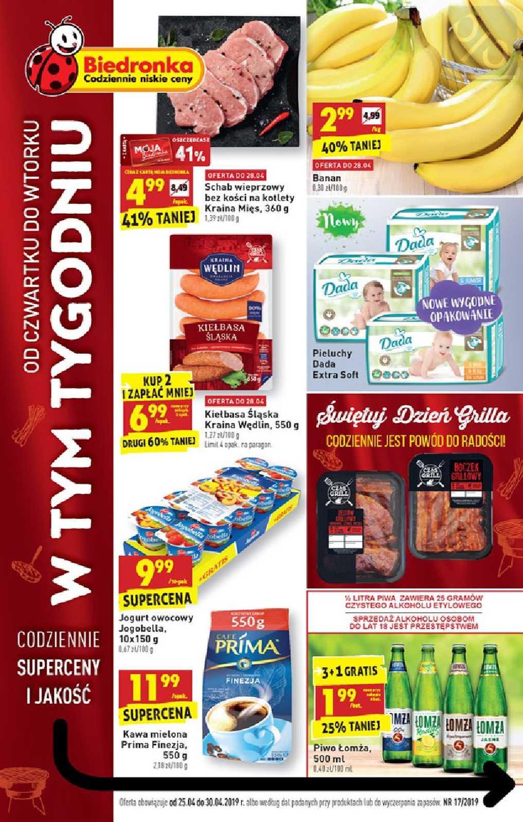 Gazetka promocyjna Biedronka str. 1