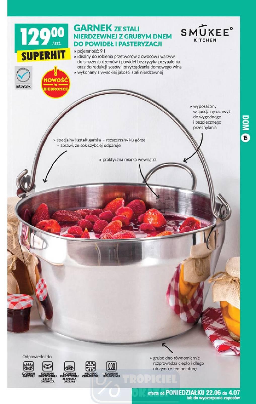 Gazetka promocyjna Biedronka str. 15