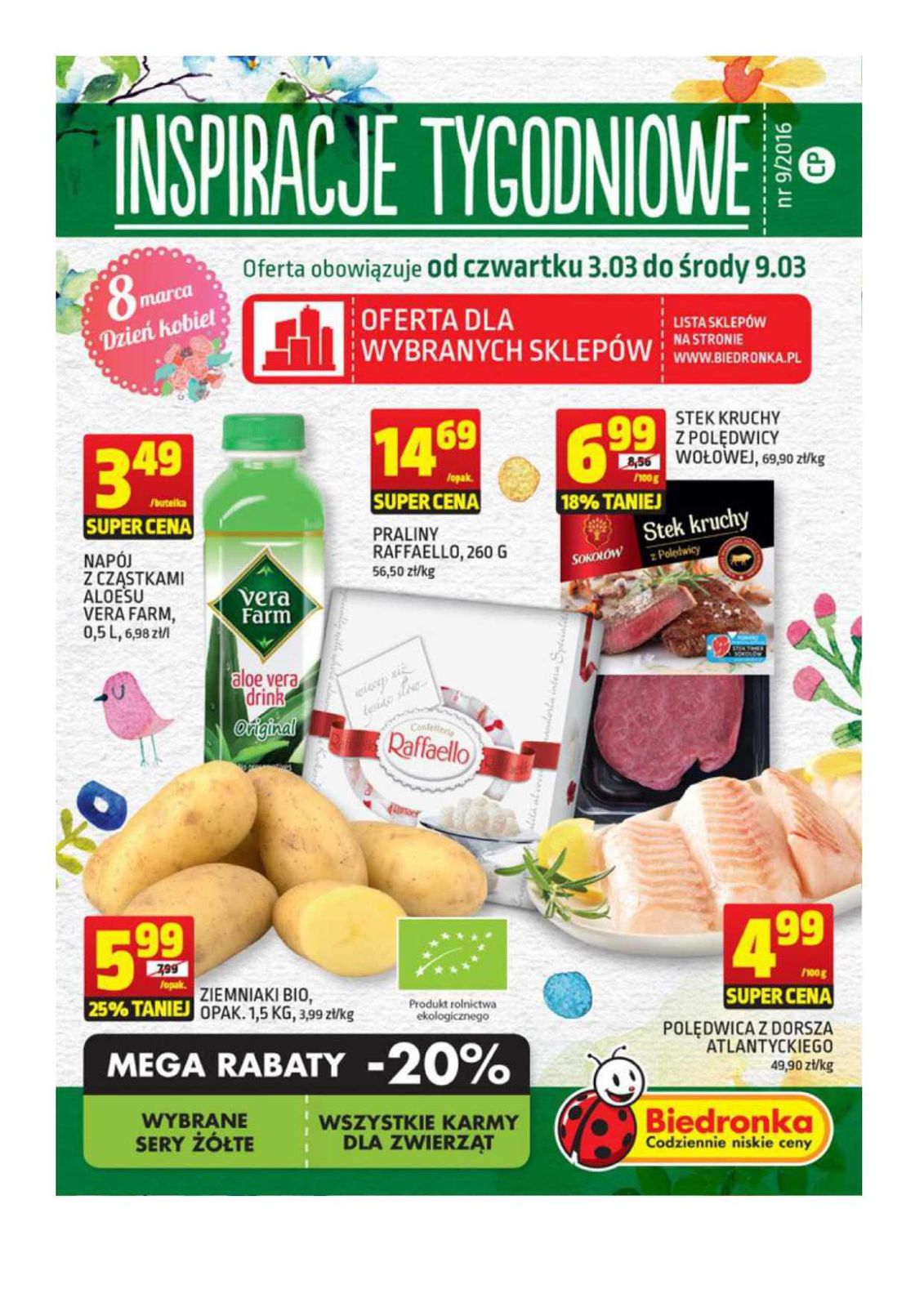 Gazetka promocyjna Biedronka str. 1