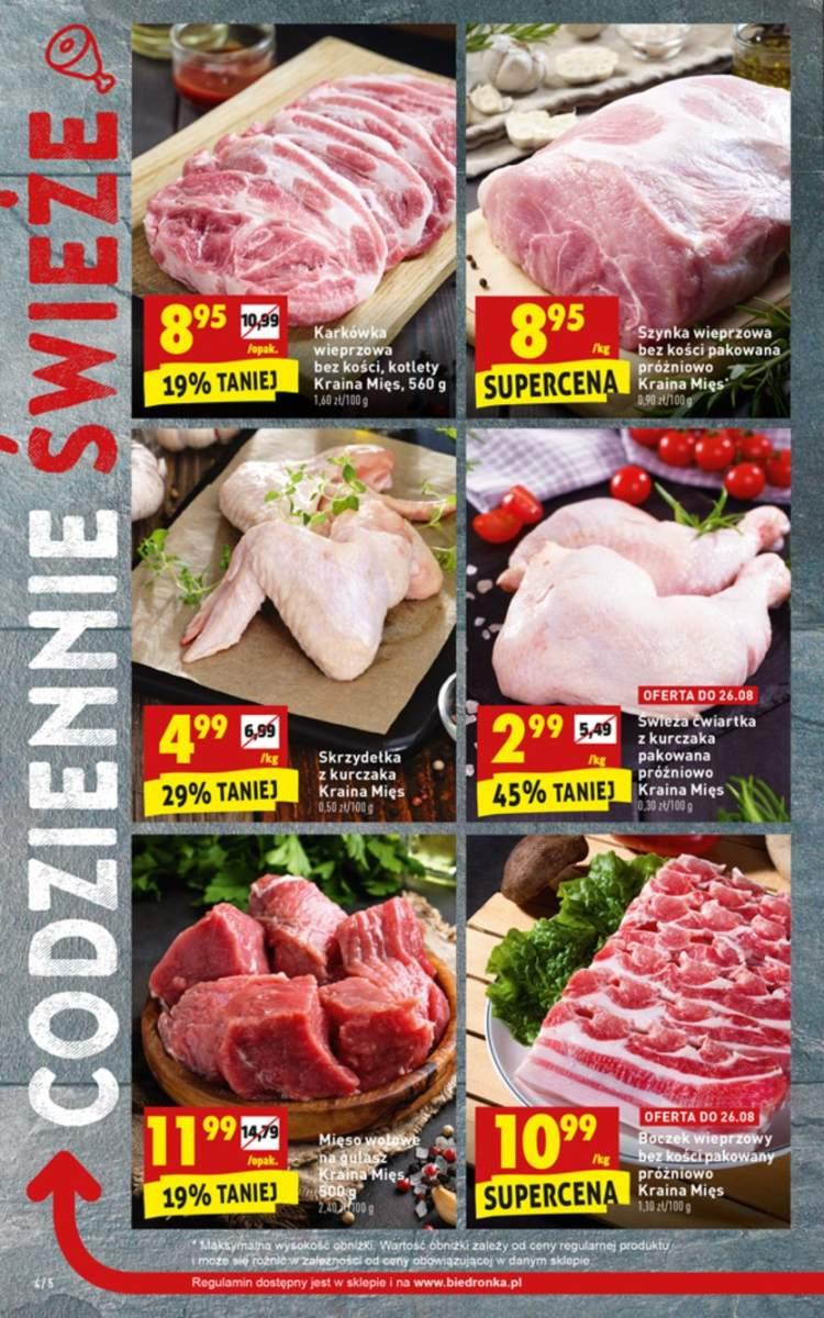 Gazetka promocyjna Biedronka str. 4