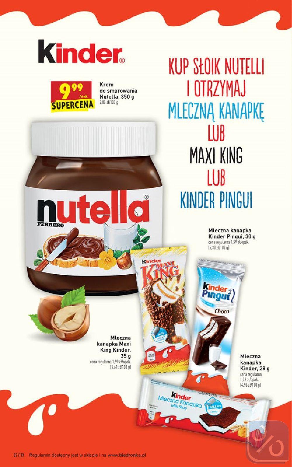 Gazetka promocyjna Biedronka str. 32