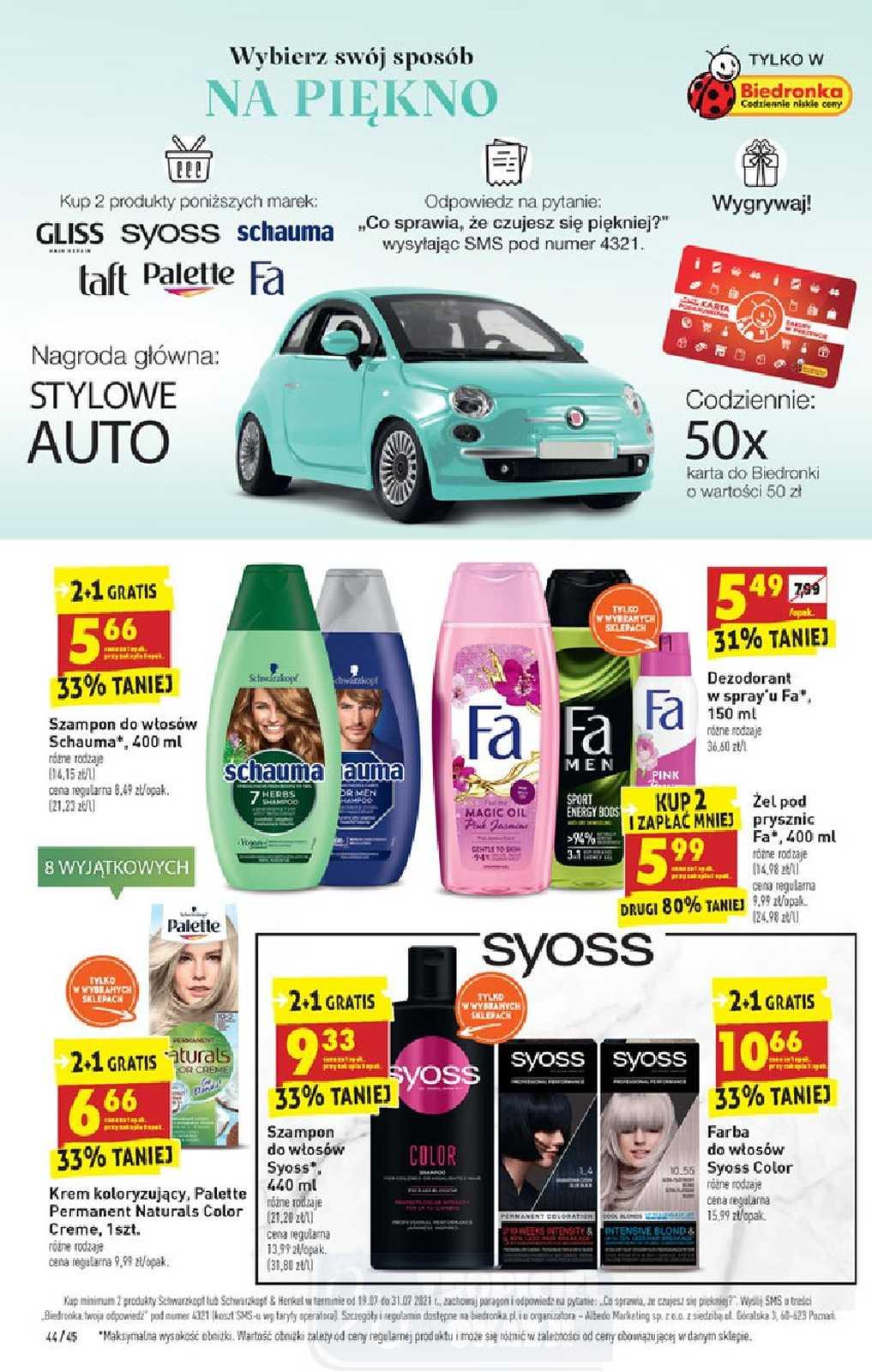 Gazetka promocyjna Biedronka str. 44