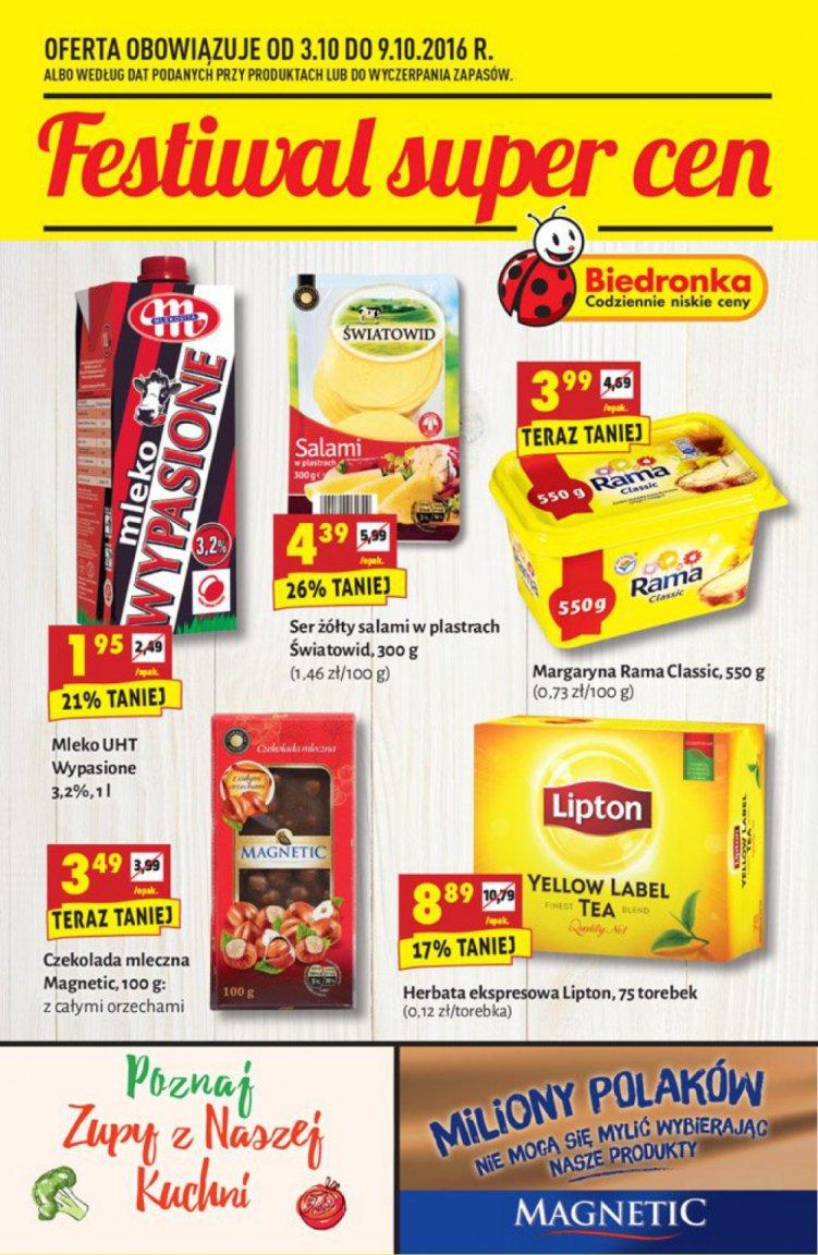 Gazetka promocyjna Biedronka str. 1