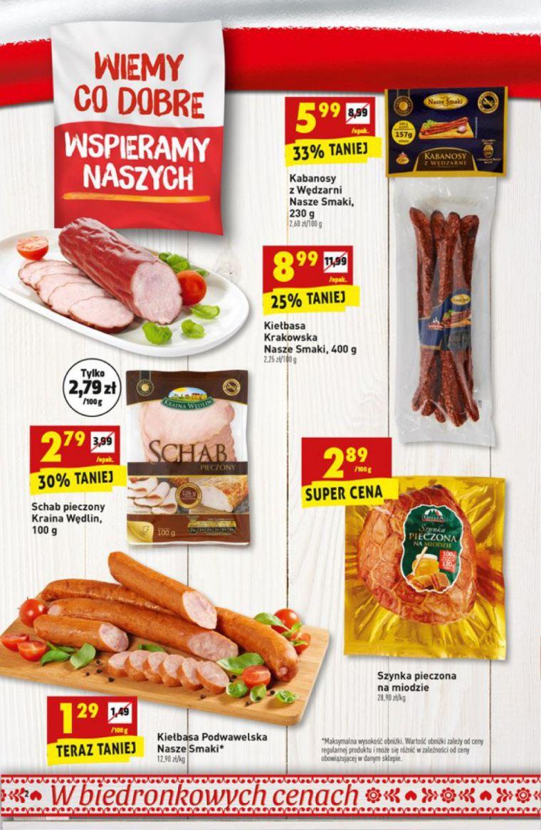 Gazetka promocyjna Biedronka str. 2