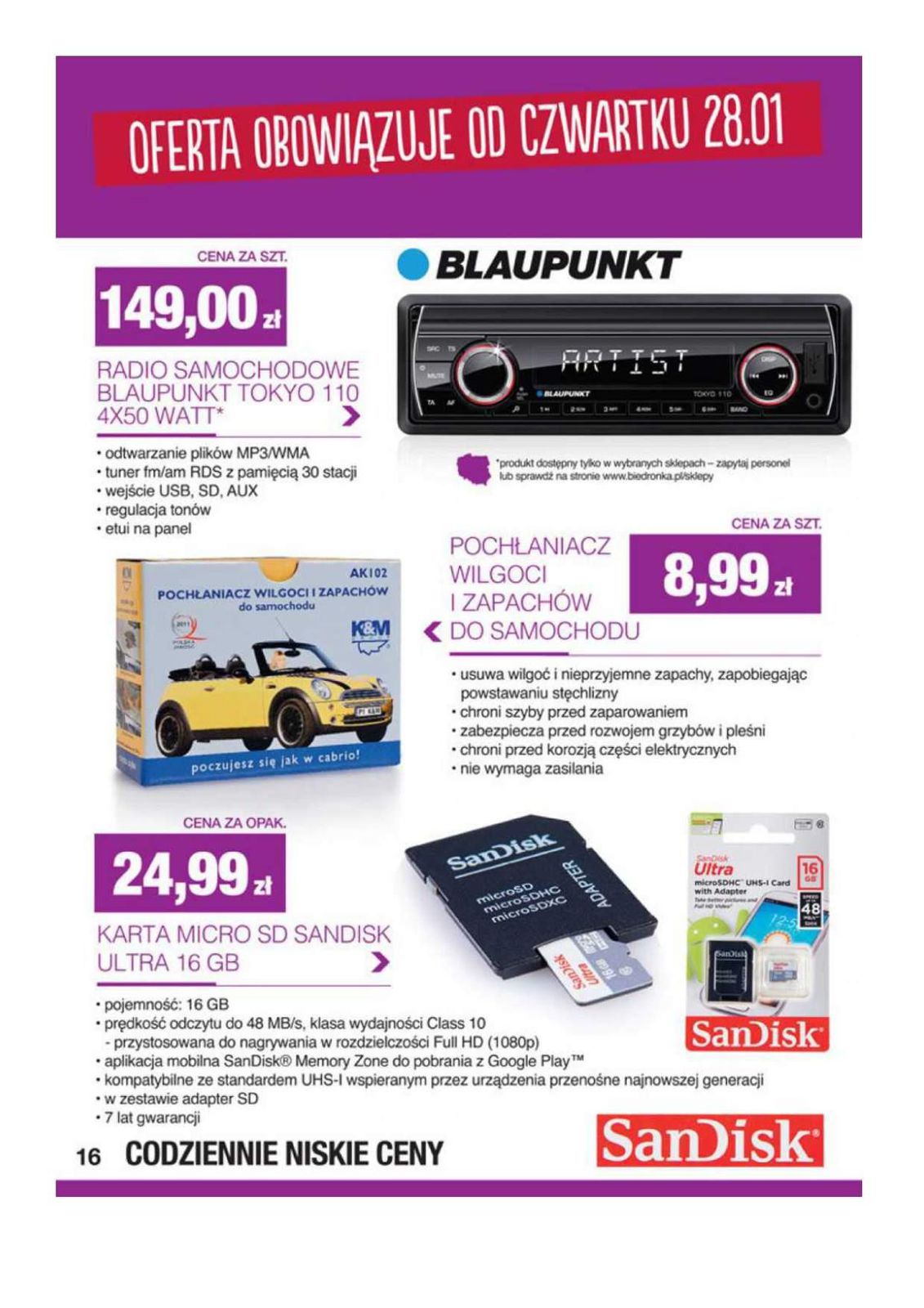 Gazetka promocyjna Biedronka str. 16