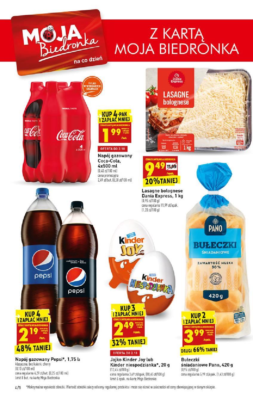 Gazetka promocyjna Biedronka str. 4