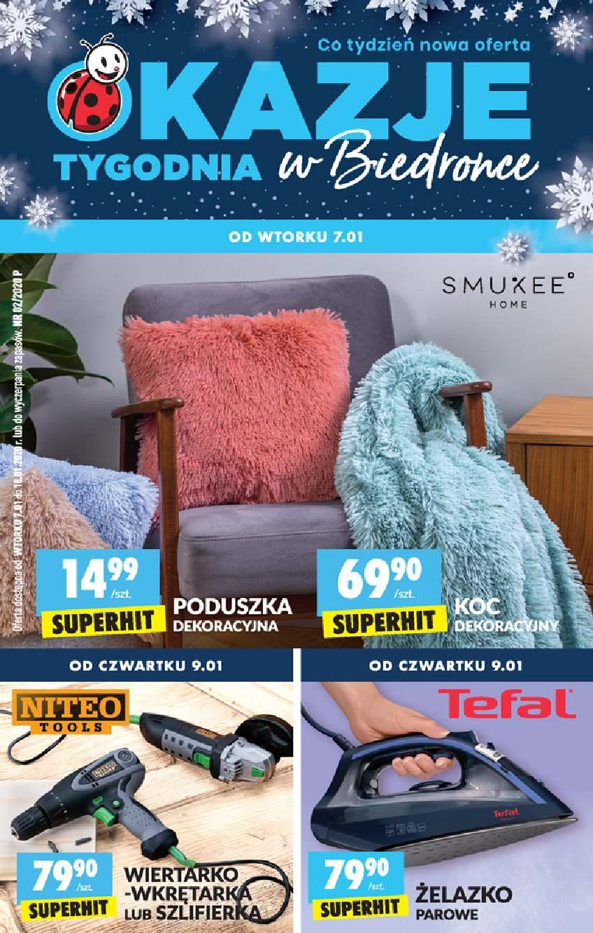 Gazetka promocyjna Biedronka str. 1