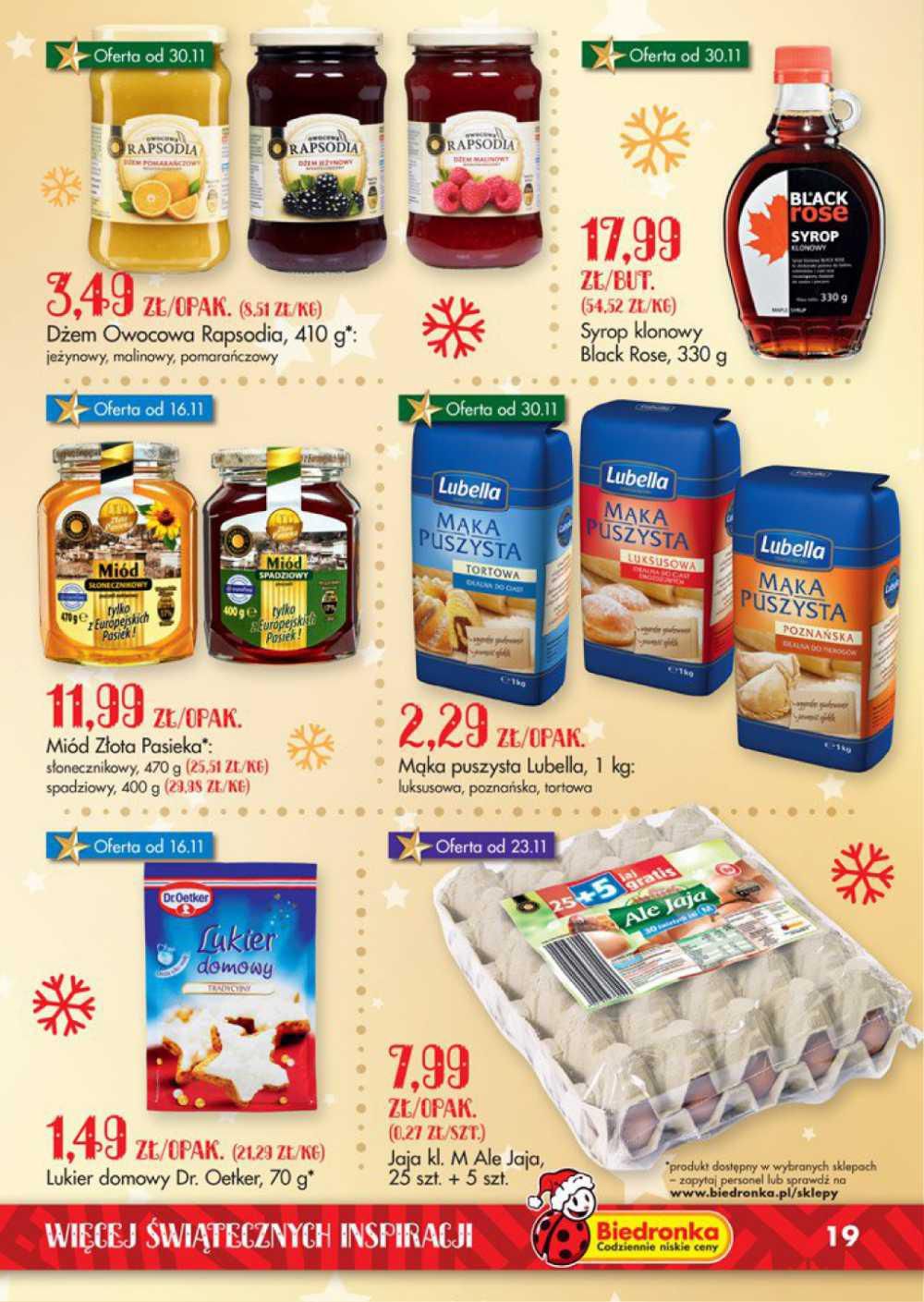 Gazetka promocyjna Biedronka str. 19