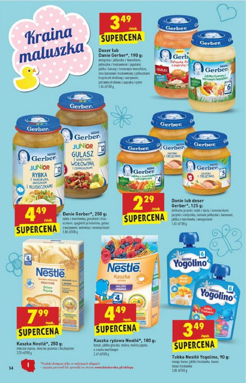 Gazetka promocyjna Biedronka str. 34