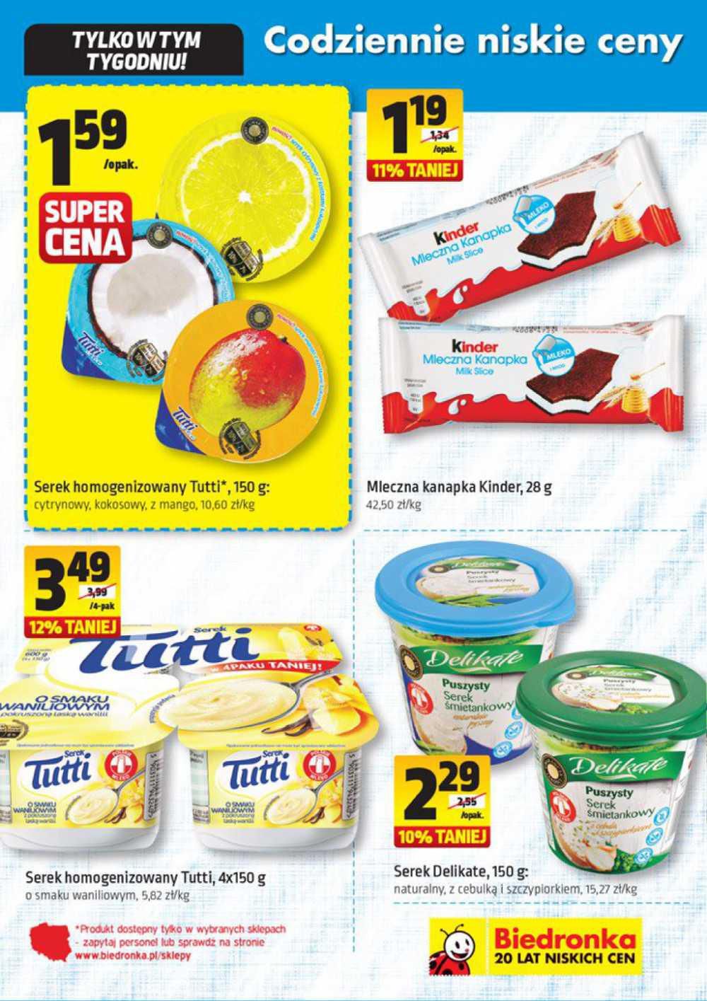 Gazetka promocyjna Biedronka str. 7