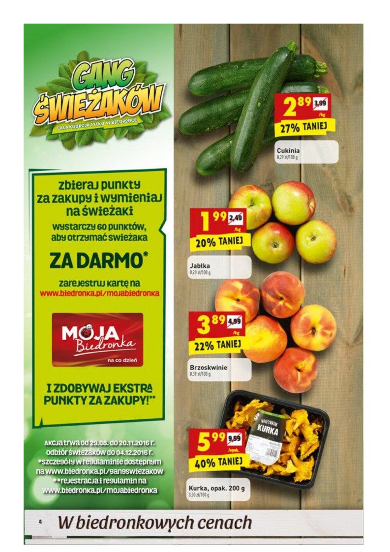 Gazetka promocyjna Biedronka str. 4