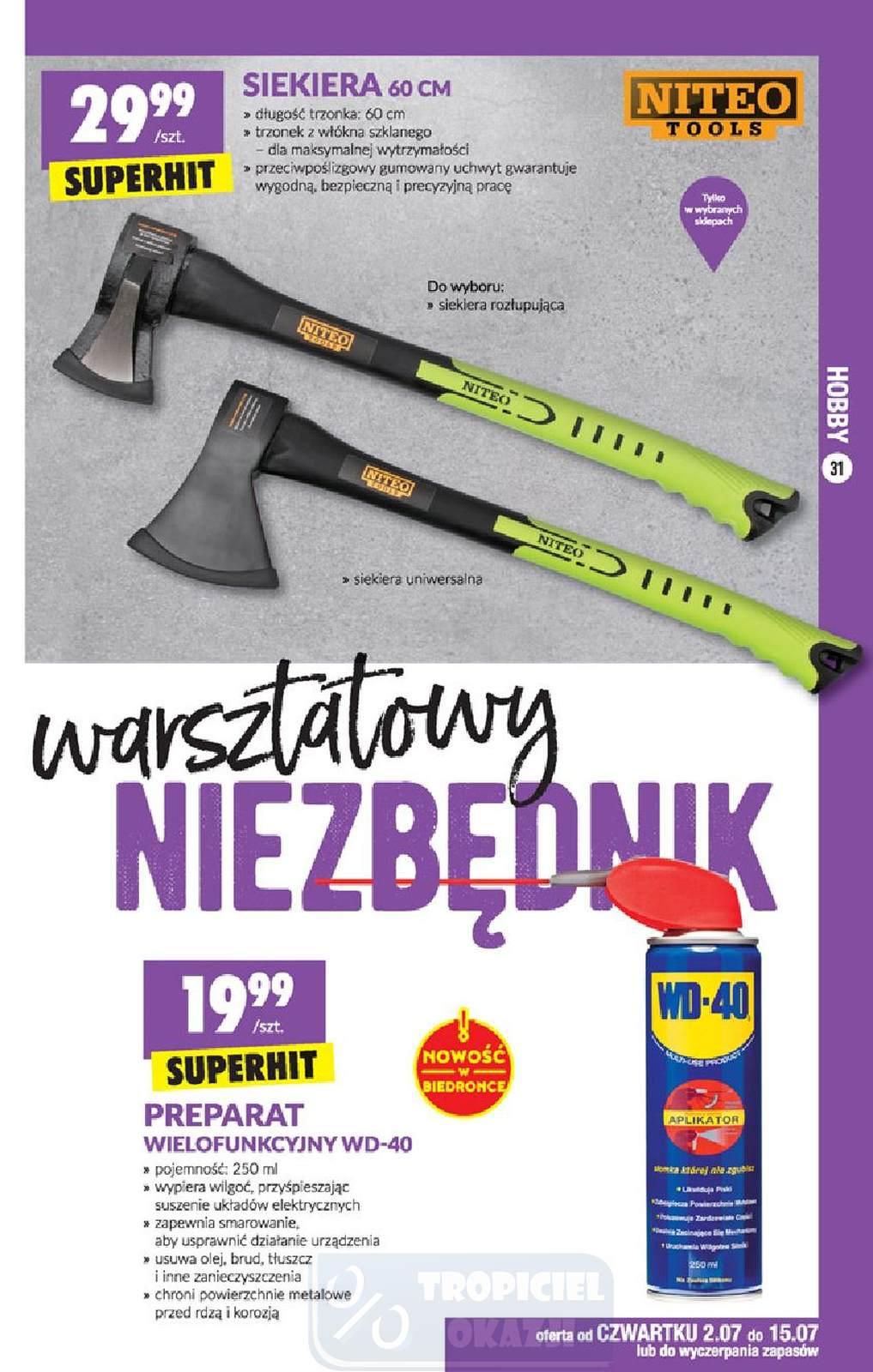 Gazetka promocyjna Biedronka str. 31