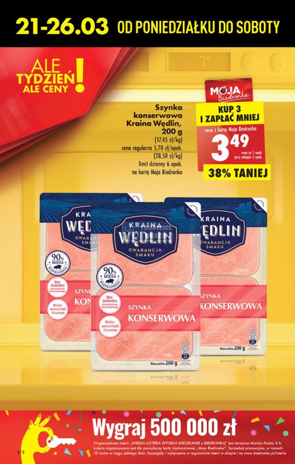 Gazetka promocyjna Biedronka str. 2