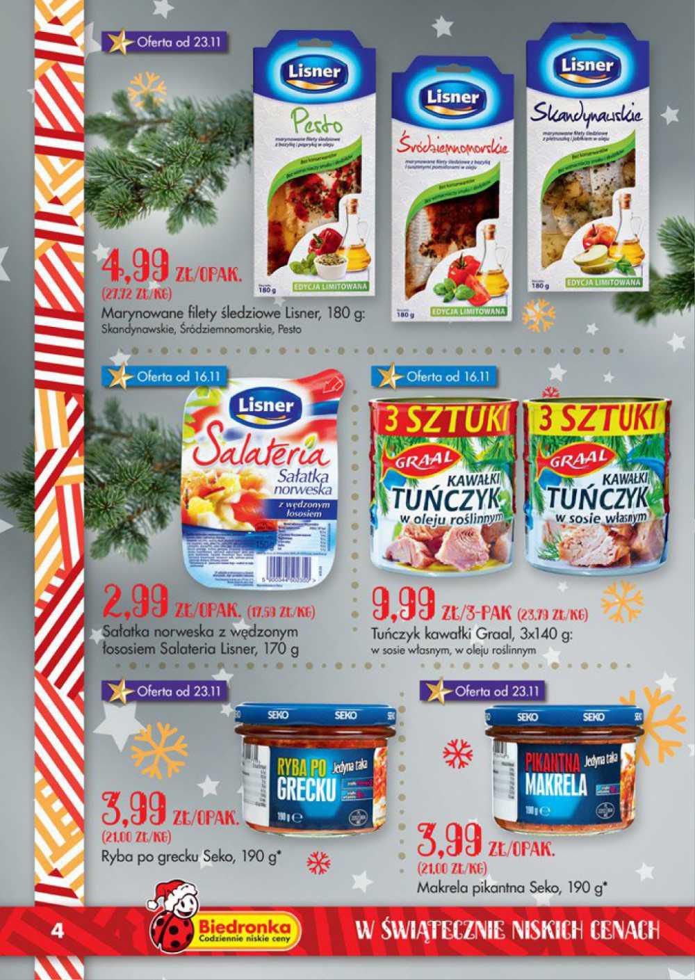 Gazetka promocyjna Biedronka str. 4