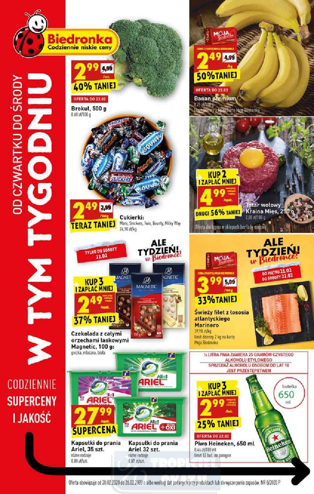 Gazetka promocyjna Biedronka str. 1