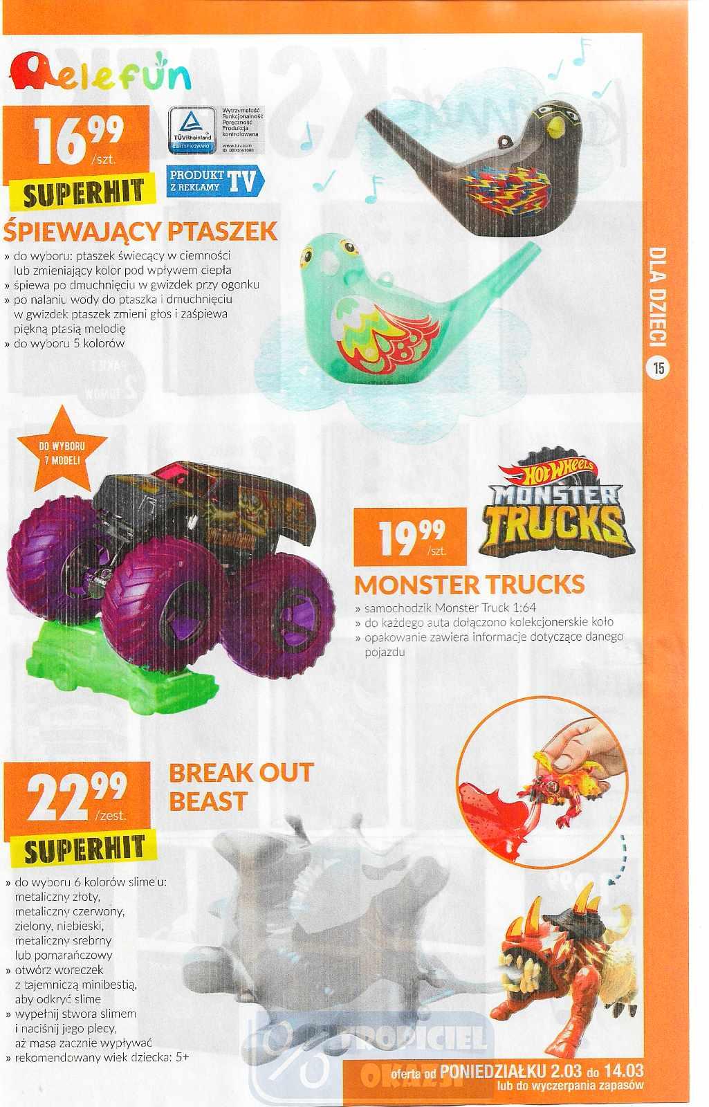 Gazetka promocyjna Biedronka str. 15