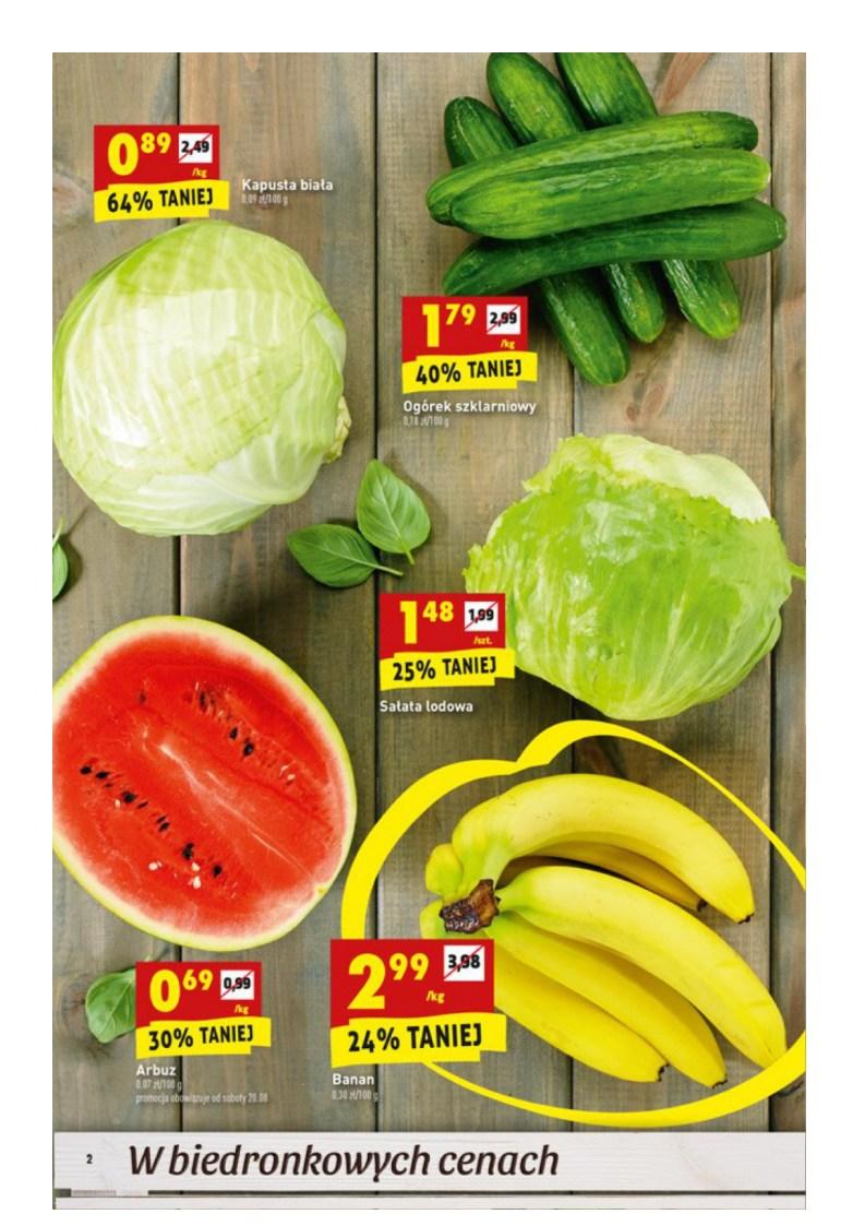 Gazetka promocyjna Biedronka str. 2