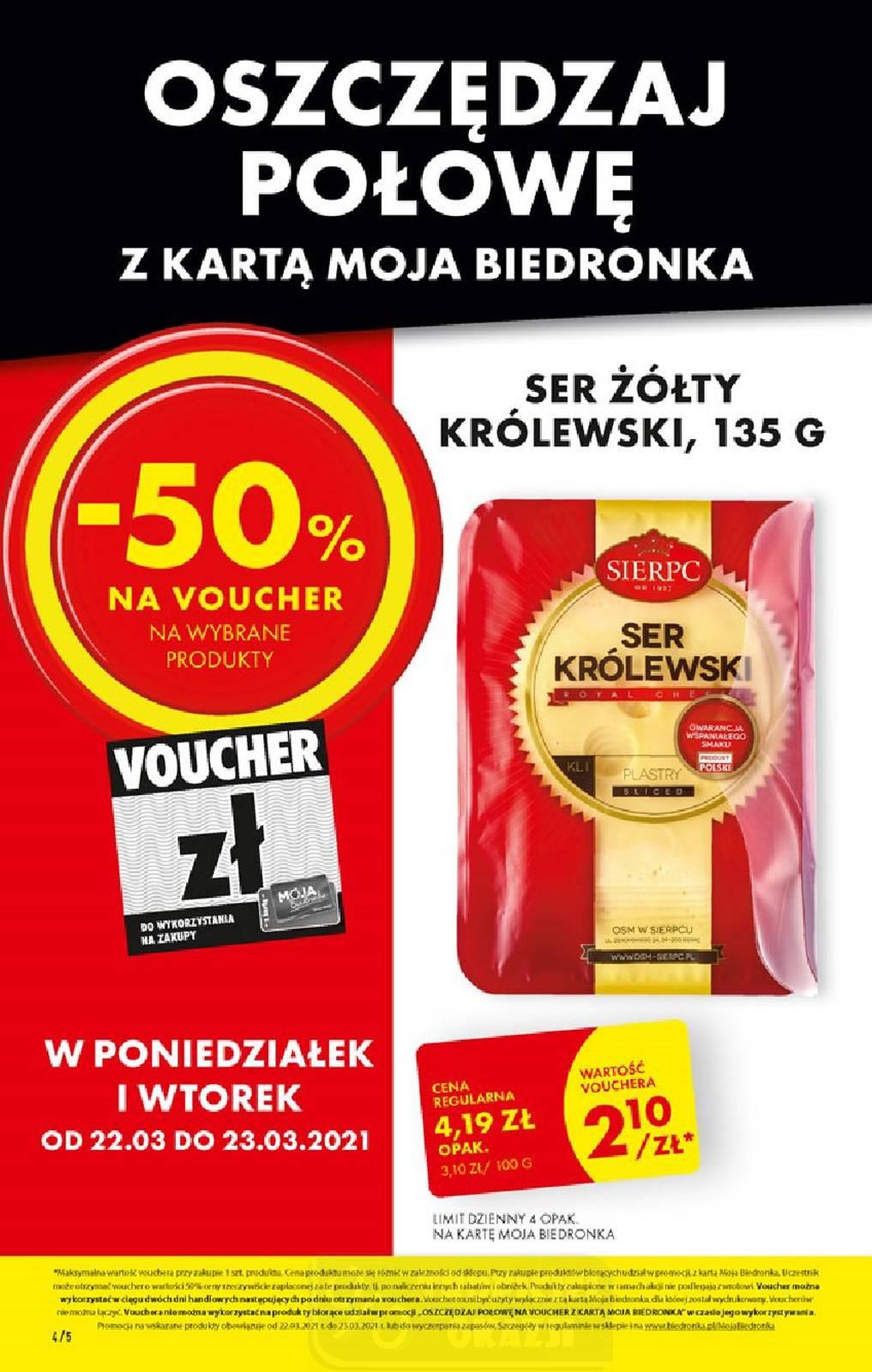 Gazetka promocyjna Biedronka str. 4