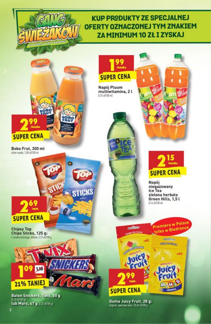 Gazetka promocyjna Biedronka str. 2