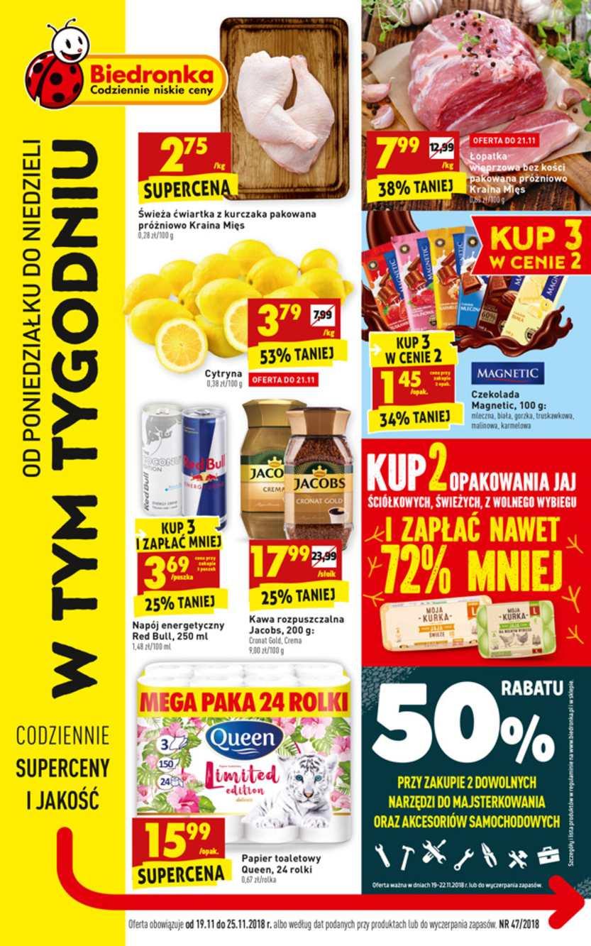 Gazetka promocyjna Biedronka str. 1