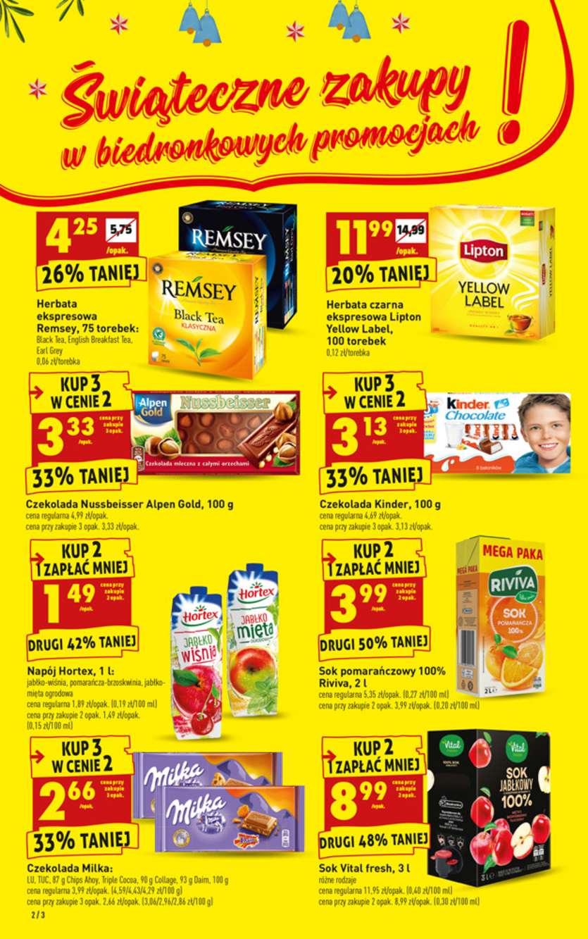 Gazetka promocyjna Biedronka str. 2