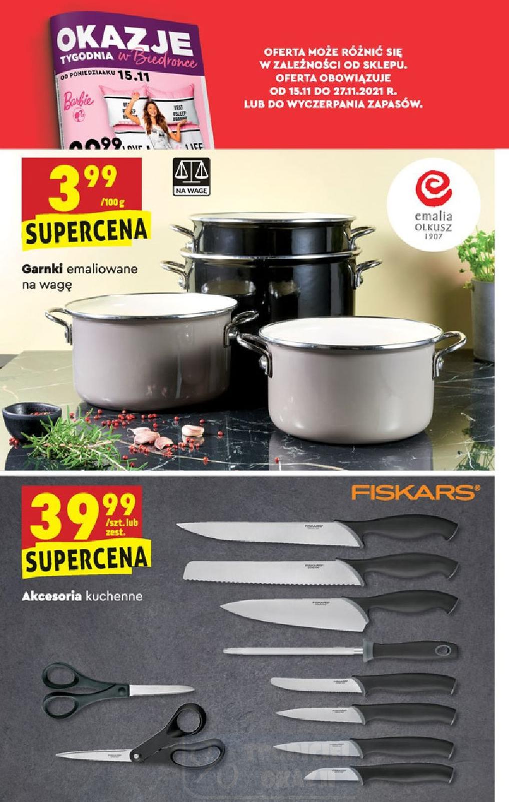 Gazetka promocyjna Biedronka str. 63