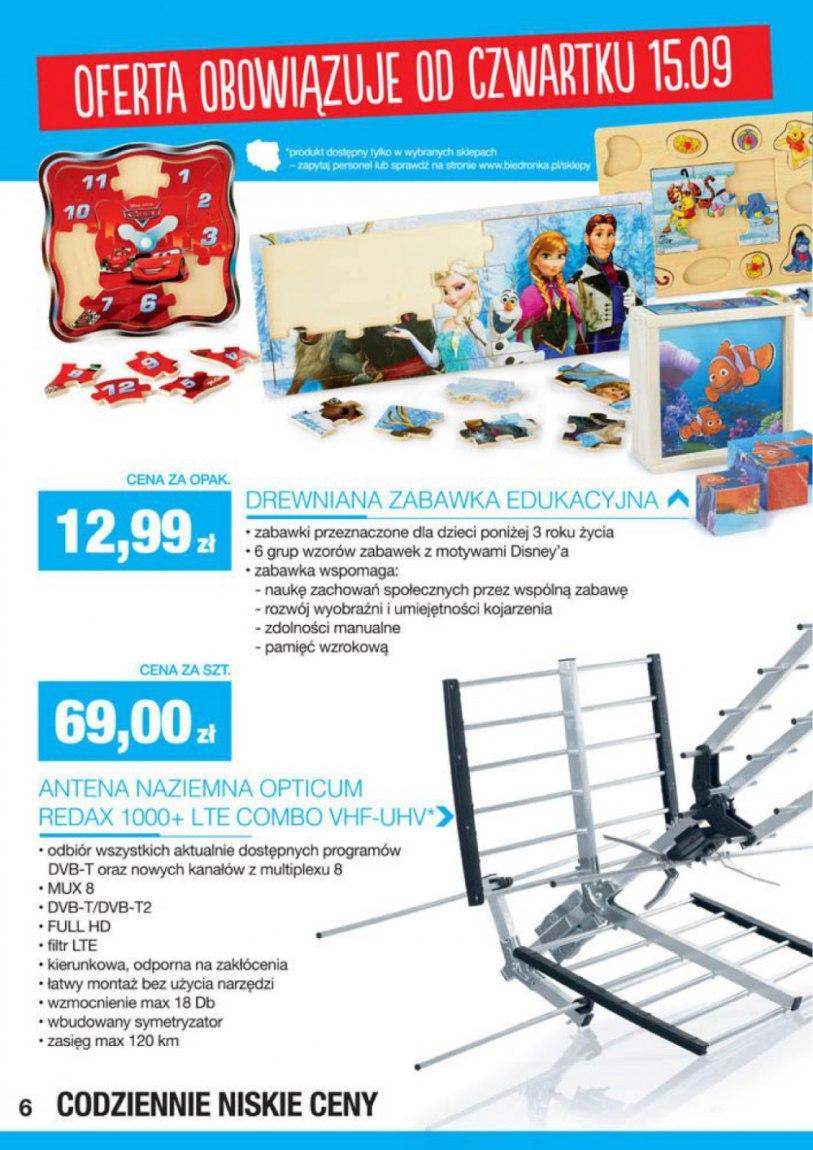 Gazetka promocyjna Biedronka str. 6
