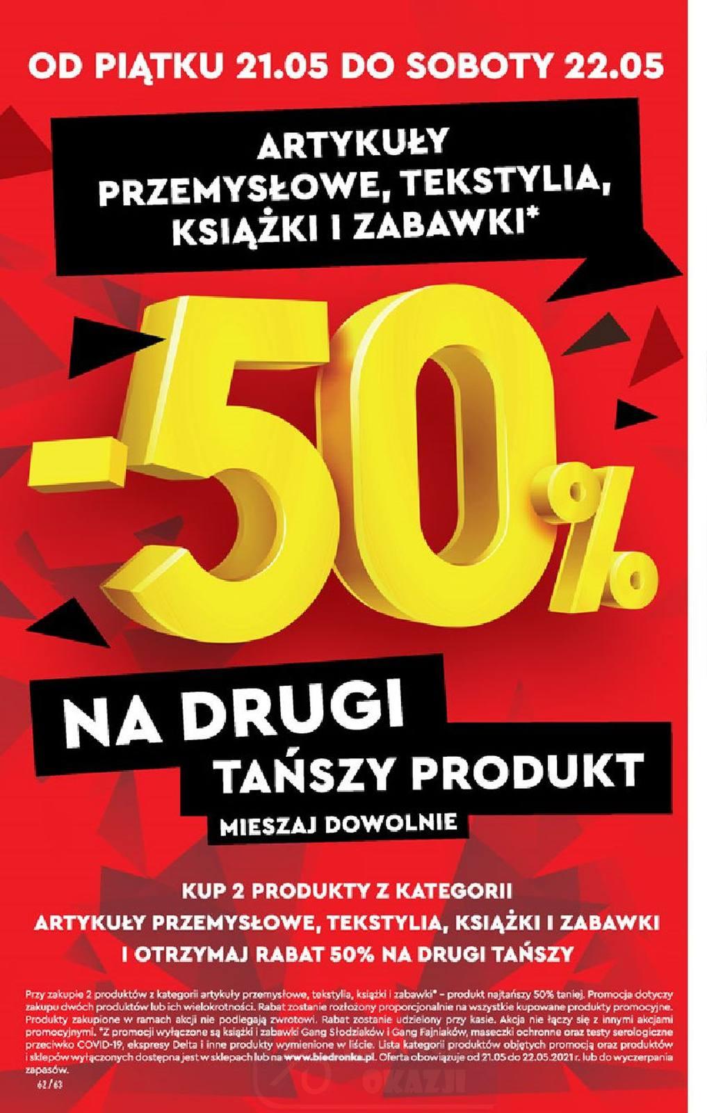 Gazetka promocyjna Biedronka str. 62