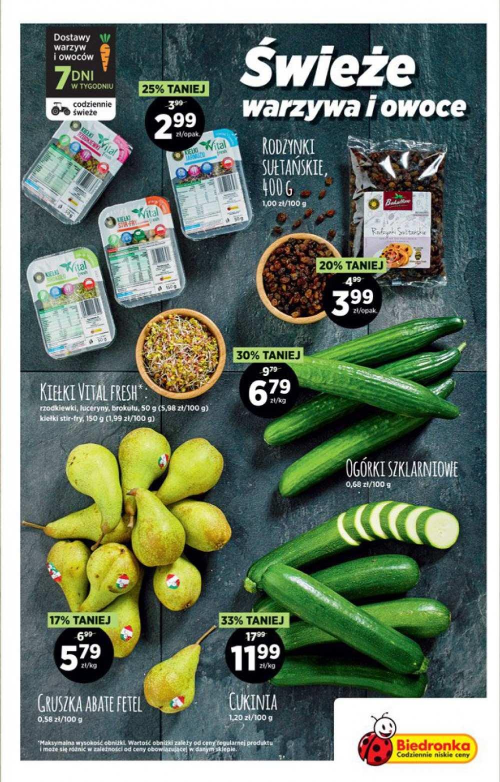 Gazetka promocyjna Biedronka str. 3