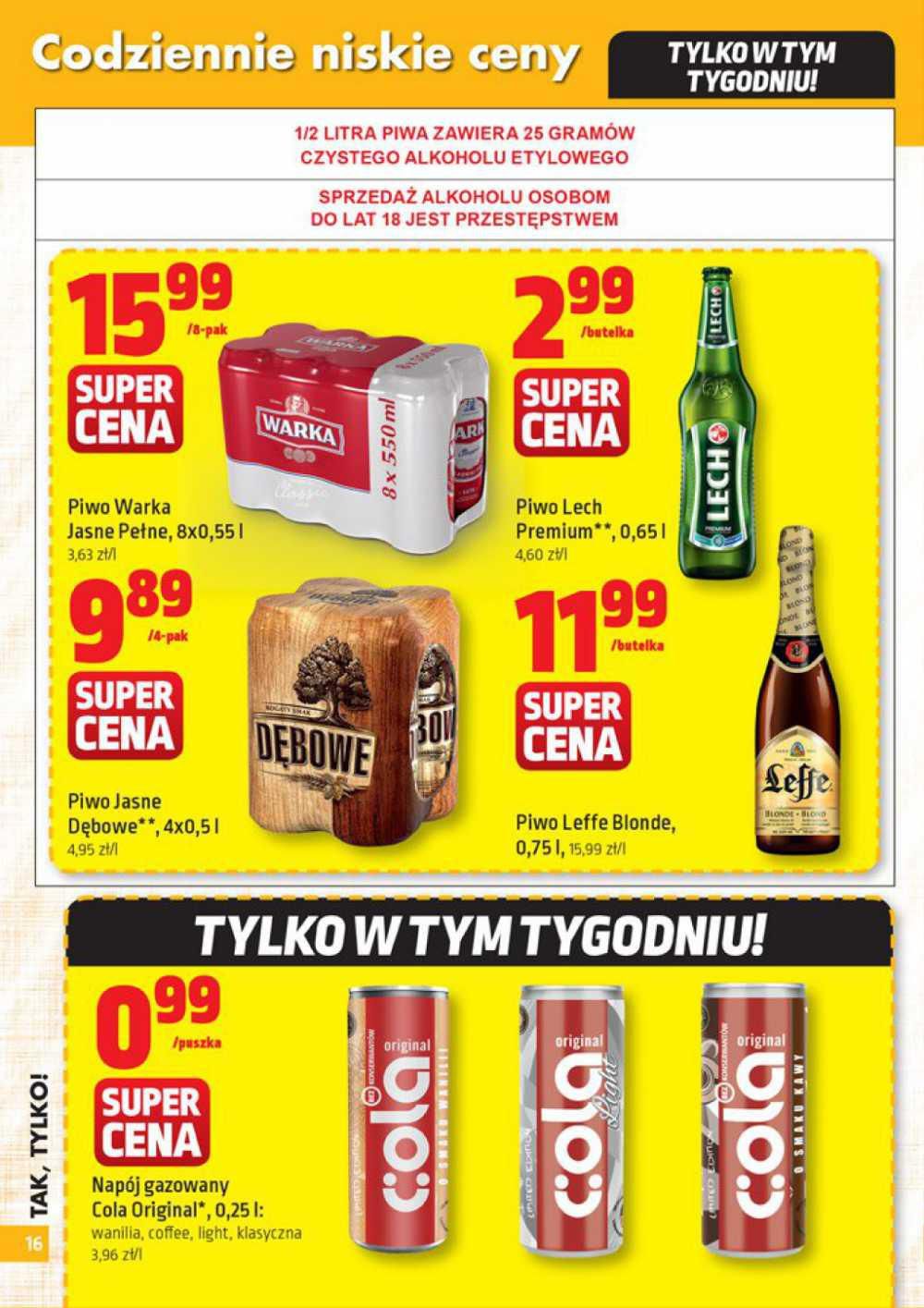 Gazetka promocyjna Biedronka str. 16