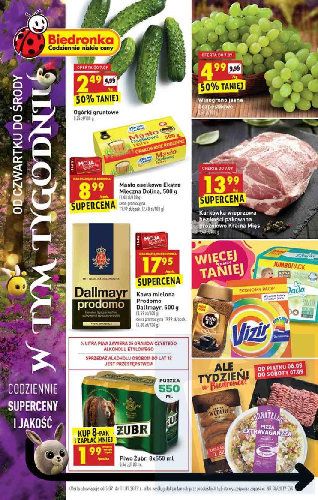 Gazetka promocyjna Biedronka str. 1